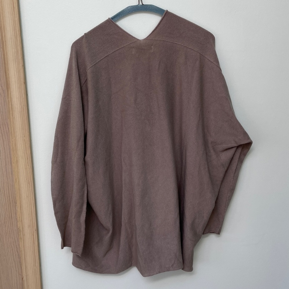 Cobblestone Living Tan Knit Sweater OS Women’s - Picture 7 of 8